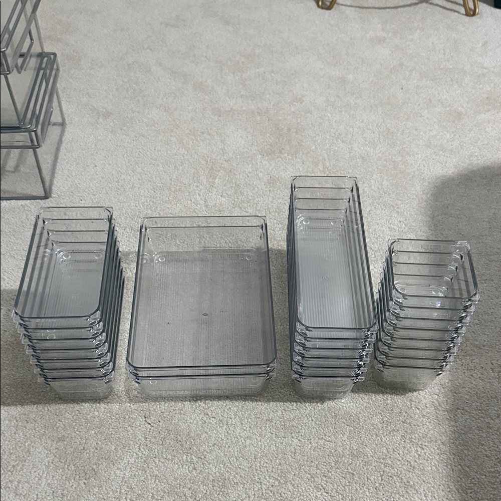 Storage Bins/ Drawer Organizers